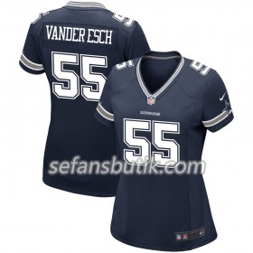Dallas Cowboys Tröjor Leighton Vander Esch 55 Nike Navy - Dame